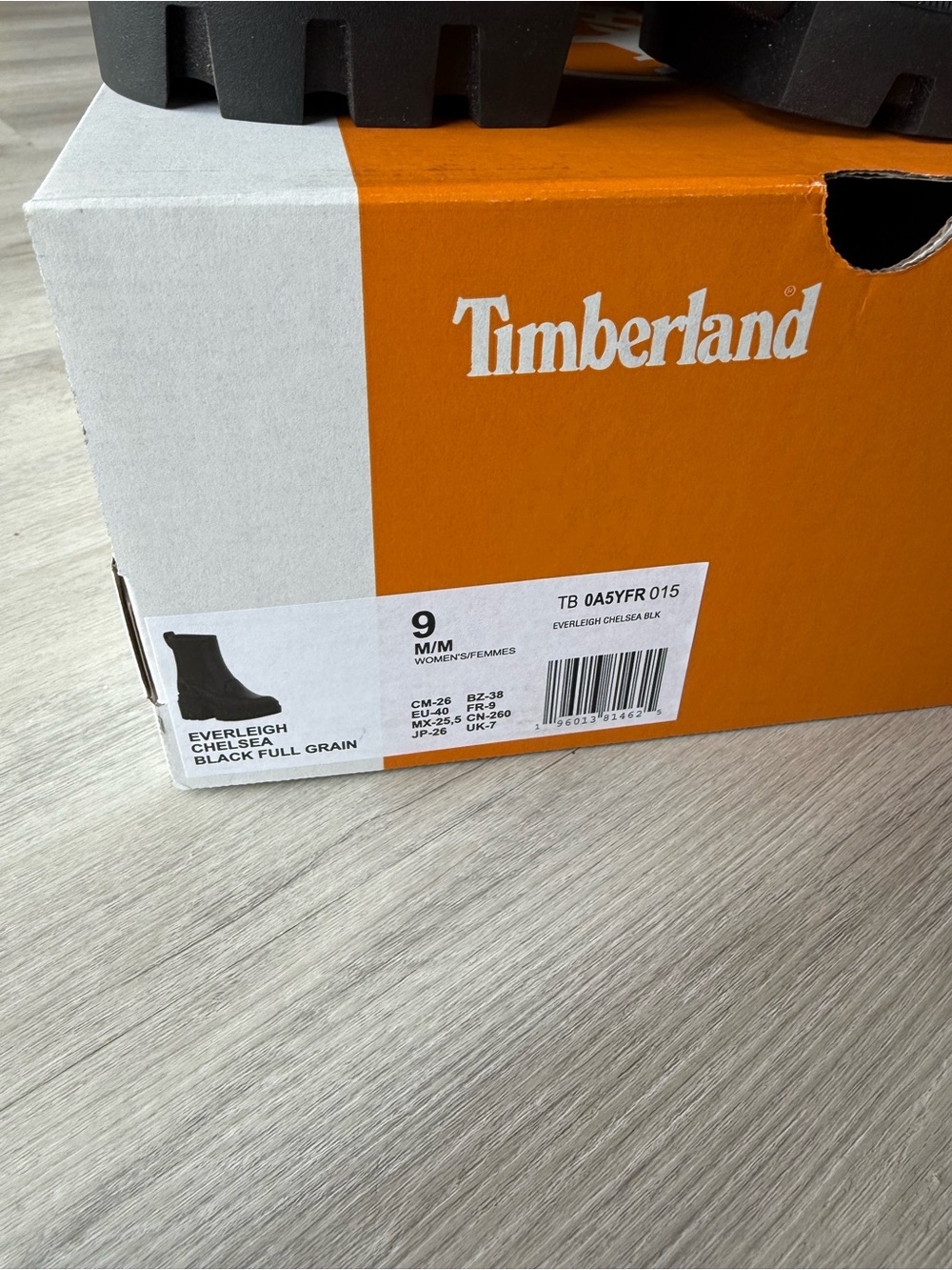Timberland Black Everleigh Chelsea Ankle Boots - Picture 4 of 7